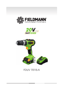 Manuál Fieldmann FDUV 70115-A Akušroubovák