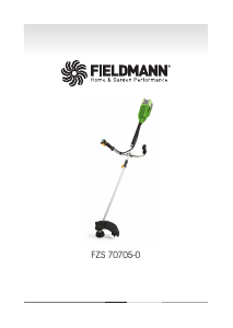 Instrukcja Fieldmann FZS 70705-0 Podkaszarka do trawy