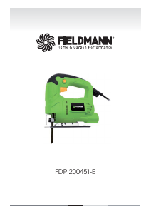 Manuál Fieldmann FDP 200451-E Vykružovačka