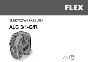 Mode d’emploi Flex ALC 3/1-G/R Laser ligne