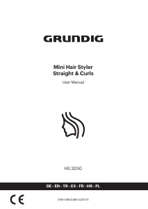 Mode d’emploi Grundig HS 2030 Lisseur