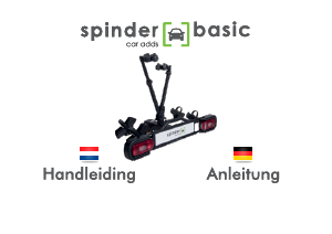 Handleiding Spinder Basic Fietsendrager