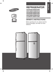 Manual Samsung RT34GCIS Fridge-Freezer