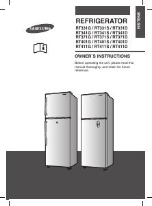 Handleiding Samsung RT371GBTS Koel-vries combinatie