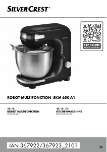 Mode d’emploi SilverCrest IAN 367922 Robot sur socle