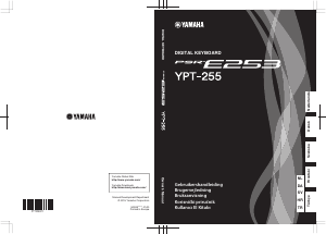 Handleiding Yamaha PSR-E253 Keyboard
