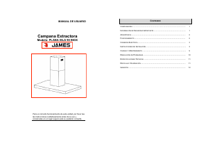 Manual de uso James PLANA ISLA Campana extractora