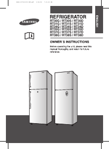 Manual Samsung RT30GKEB Fridge-Freezer