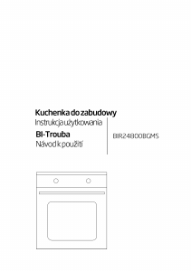 Instrukcja BEKO BIR 24800 BGMS Piekarnik