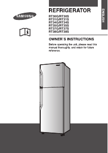 Manual Samsung RT30SRPN Fridge-Freezer