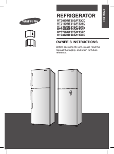 Handleiding Samsung SR294MIS Koel-vries combinatie