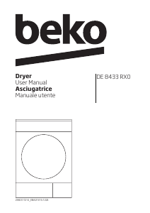 Manual BEKO DE 6433 RX0 Dryer