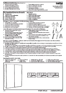 Manual de uso Nolte Ora Armario