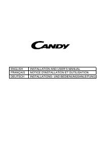 Mode d’emploi Candy CDG6CEBWIFI Hotte aspirante