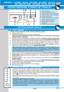 Instrukcja Ardo SED 1010 Pralka