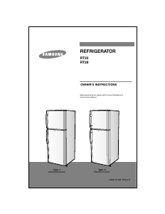 Manual Samsung RT29XVDS Fridge-Freezer