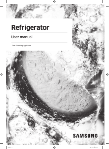 Manual Samsung SRF7300SA Fridge-Freezer