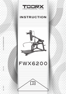 Handleiding Toorx FWX-6200 Fitnessapparaat