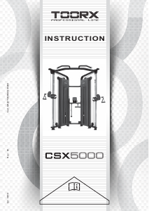 Handleiding Toorx CSX-5000 Fitnessapparaat