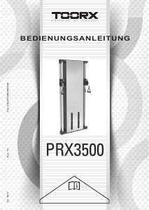 Handleiding Toorx PRX-3500 Fitnessapparaat