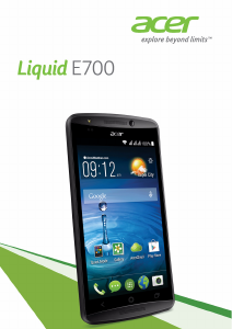 Instrukcja Acer Liquid E700 Telefon komórkowy