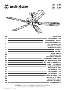 Kasutusjuhend Westinghouse 7826940 Laeventilaator