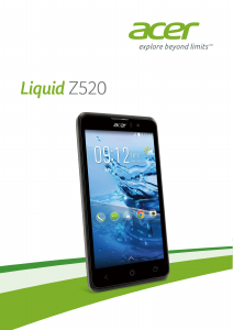 Instrukcja Acer Liquid Z520 Telefon komórkowy