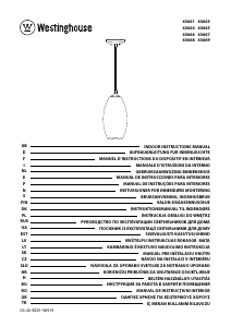 Brugsanvisning Westinghouse 6366840 Lampe