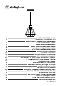 Manual Westinghouse 6101540 Candeeiro