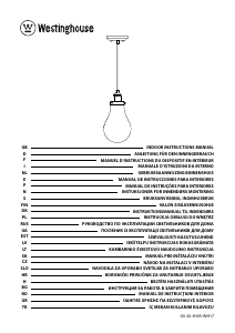 Mode d’emploi Westinghouse 6338640 Lampe