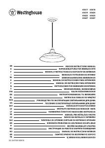 Bruksanvisning Westinghouse 6362740 Lampa