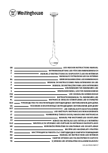 Mode d’emploi Westinghouse 6329740 Lampe