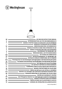 Kasutusjuhend Westinghouse 6326840 Lamp