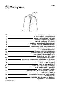 Kasutusjuhend Westinghouse 6114840 Lamp