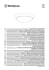 Mode d’emploi Westinghouse 6106640 Lampe