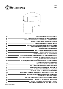 Manual de uso Westinghouse 6106740 Lámpara