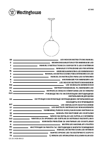 Manual Westinghouse 6119540 Lampă