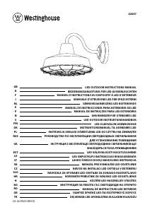 Manual Westinghouse 6204740 Lampă