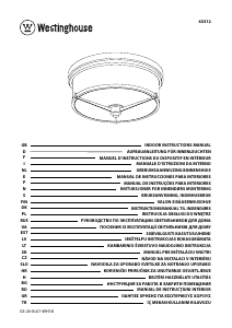 Rokasgrāmata Westinghouse 6331240 Lampa