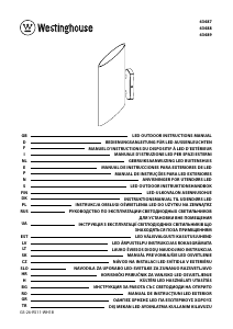 Instrukcja Westinghouse 6348740 Lampa