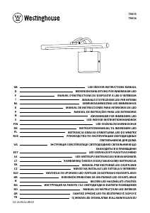 Manuale Westinghouse 7501540 Lampada