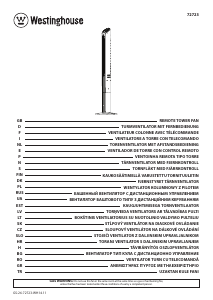 Návod Westinghouse 7272340 Ventilátor