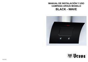 Manual de uso Ursus Trotter Black-Wave Campana extractora