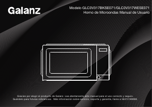 Manual de uso Galanz GLC0V317WESE071 Microondas
