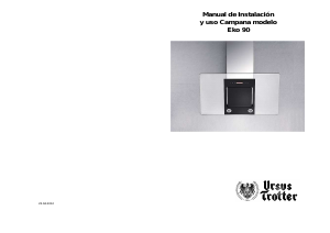 Manual de uso Ursus Trotter UT Eko 90 Campana extractora
