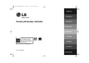 Handleiding LG FA164U Stereoset