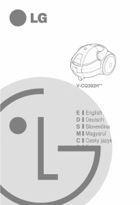 Handleiding LG V-CQ302HEU Stofzuiger