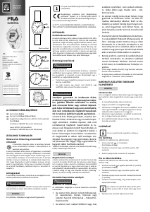 Használati útmutató Fila HO9-FIL-108 Karóra