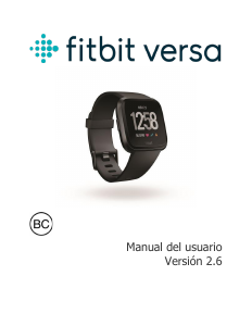 Manual de uso Fitbit Versa Smartwatch