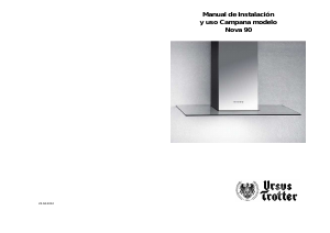Manual de uso Ursus Trotter UT Nova 90 Campana extractora